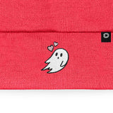 Beanie Heartly Ghost Neon Pink