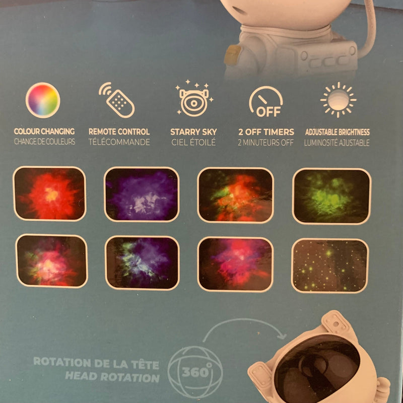 Astronaut Galaxy Light - Nebula Projector