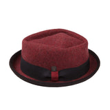 Hat - M - Jackson Burgundy