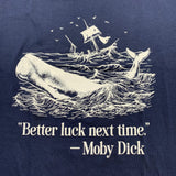 T-Shirt  - M Moby Dick Navy