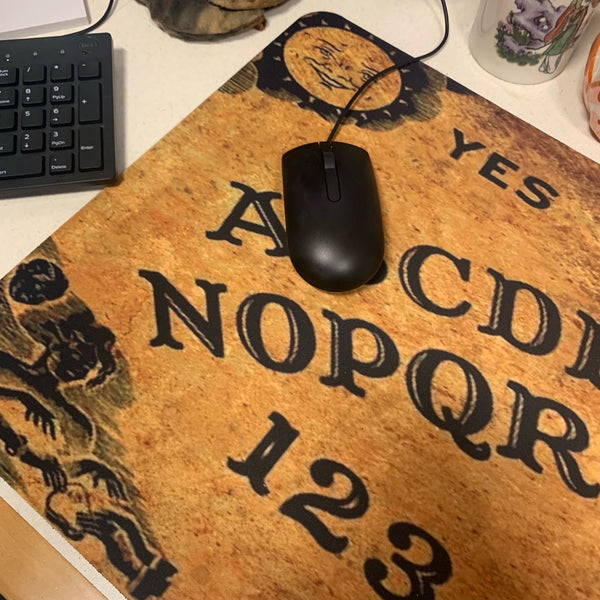 Mouse Pad XL Ouija Board Rubber Desk Mat