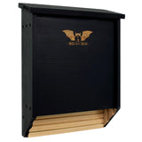 Bat House Black Double-Chamber