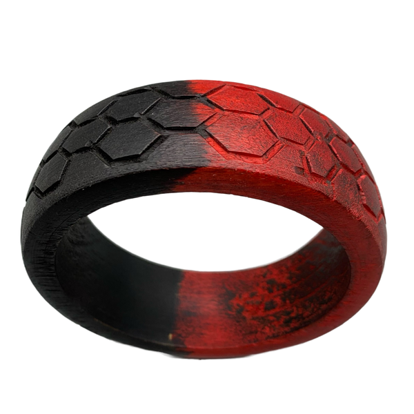 Iris Apfel Exclusive: Bracelet Red & Black Geometric