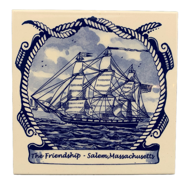 Tile - Delft Blue The Friendship
