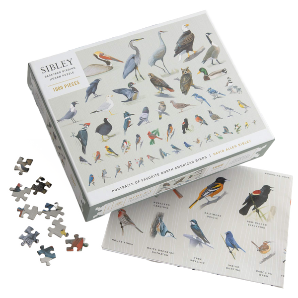 Puzzle - Sibley Backyard Birding - 1000 Pieces