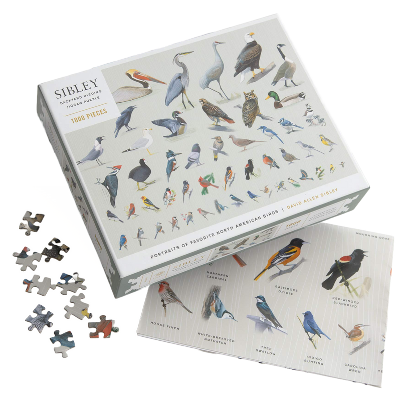 Puzzle - Sibley Backyard Birding - 1000 Pieces