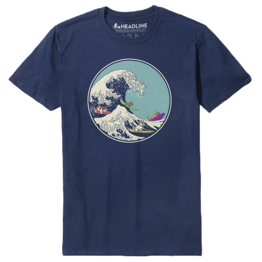 Tee Shirt - Dogs Ridin' The Wave