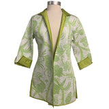 Jacket Green Quilted Reversible