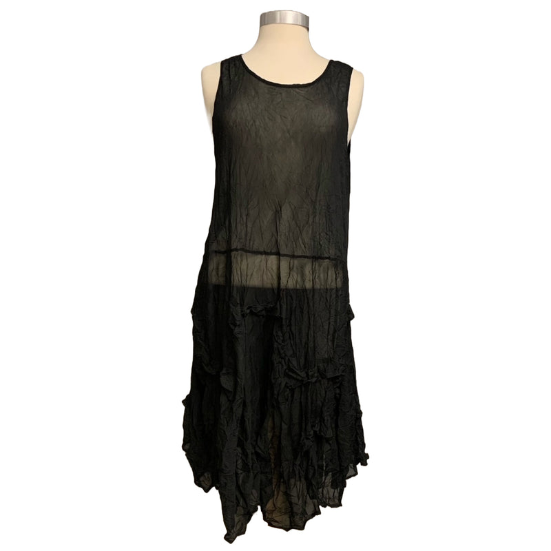 Dress Black Mesh