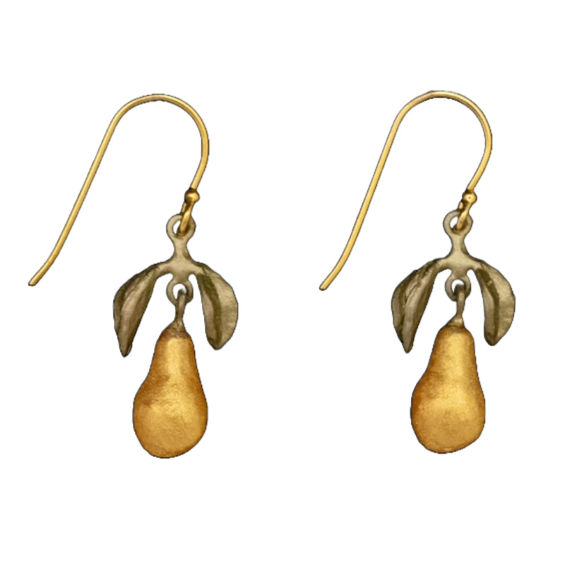 Earrings Golden Pear Wire - Coming Autumn 2025