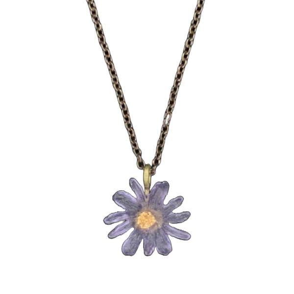 Necklace Aster Single Drop Pendent 16"