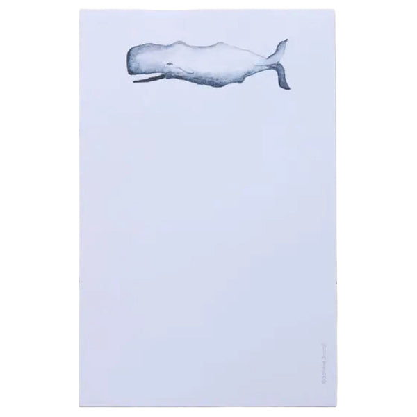 Notepad Whale Watercolor