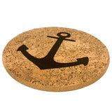 Trivet Anchor Round Cork