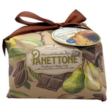 Pears and Chocolate Drops Panettone
