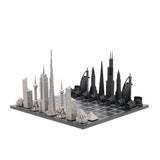 Chess Set Stainless Steel WORLD ICONS - Coming Soon!