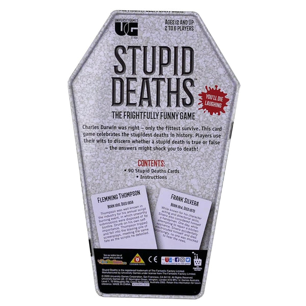 Stupid Deaths Tin