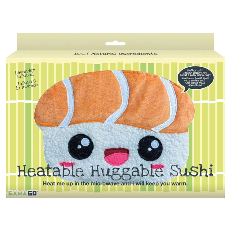 Huggable Sushi (Salmon) Heating Pad and Pillow