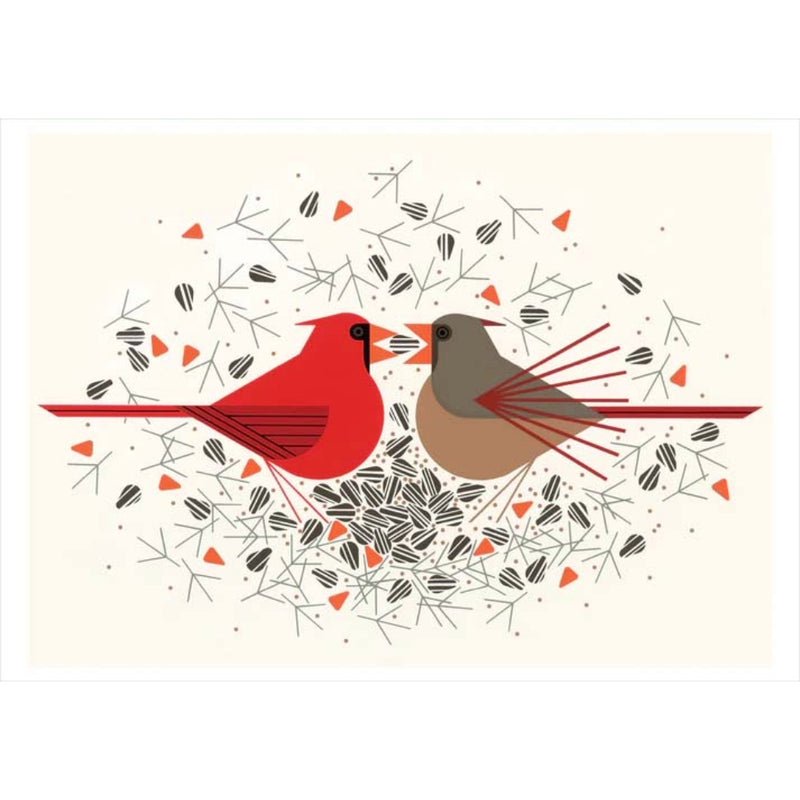 Notes - Charley Harper: Cardinal Courtship