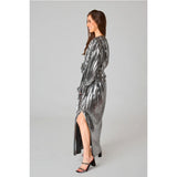 Dress Evie Disco Ball Metallic Maxi