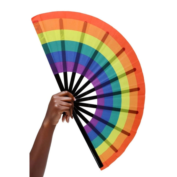 Fan - Rainbow Pride Line Dance Large