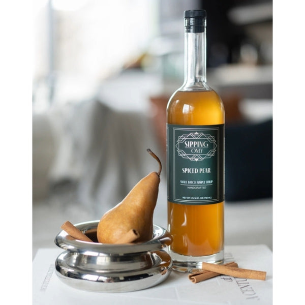 Handcrafted Spiced Pear Simple Syrup 750ml