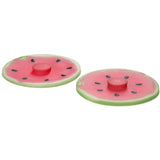 Silicone set of 2 Drink Covers - Rose, Watermelon, Citrus or Grapes