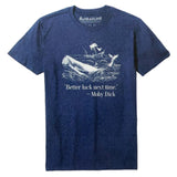 T-Shirt  - L Moby Dick Navy