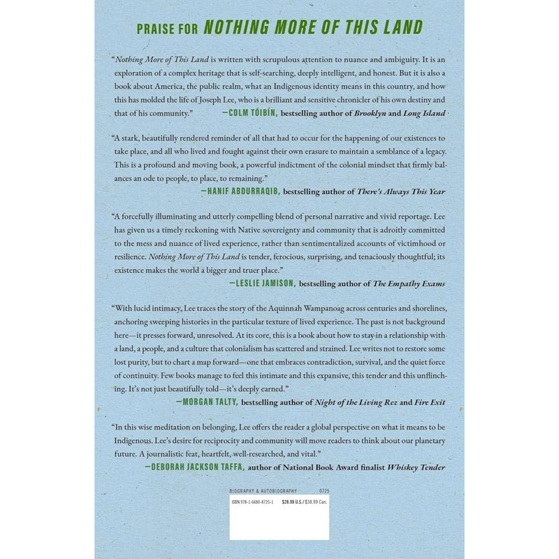 Nothing More of This Land: Community, Power, and the Search for Indigenous Identity