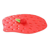 Silicone Lid 9" - Poppy, Strawberry or Watermelon