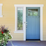 Whale Tail Doorbell Ringer - Nickel Silver