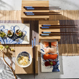 Large Sushi Tray - Blue Lucy