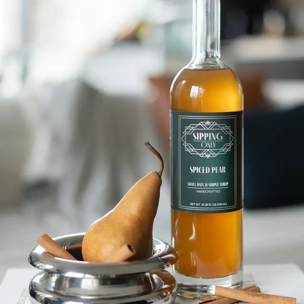 Handcrafted Spiced Pear Simple Syrup 750ml