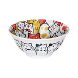 Bowl Bunch of Cats 6"