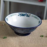 Ramen Bowl - Blue Dragon Mino Ware
