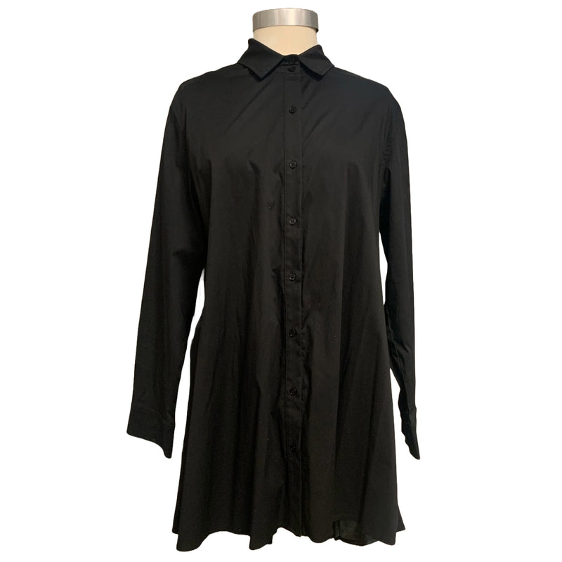 Shirt Long Pleated Back