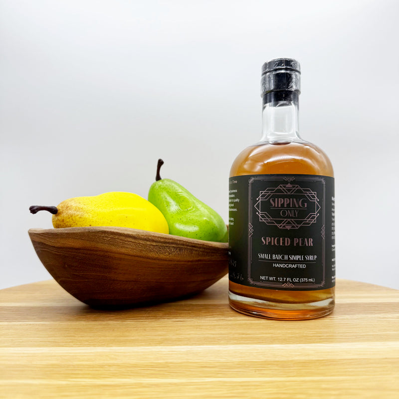 Handcrafted Spiced Pear Simple Syrup