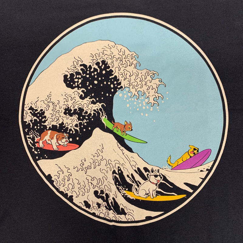 Tee Shirt - Dogs Ridin' The Wave