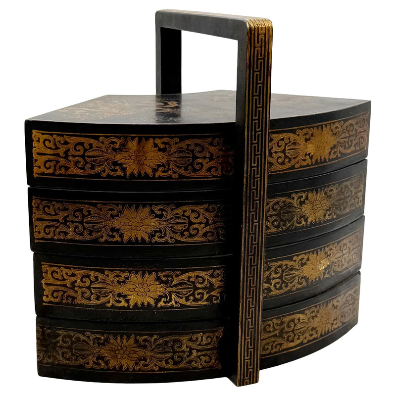 Food Container Lacquer Three Compartments – PEM Shop