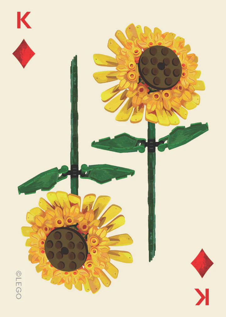 LEGO Botanical Playing Cards