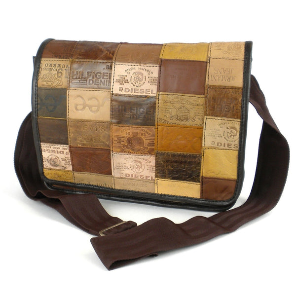 Messenger Bag Small Leather Labels