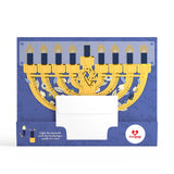 Menorah Giant Pop-Up Card