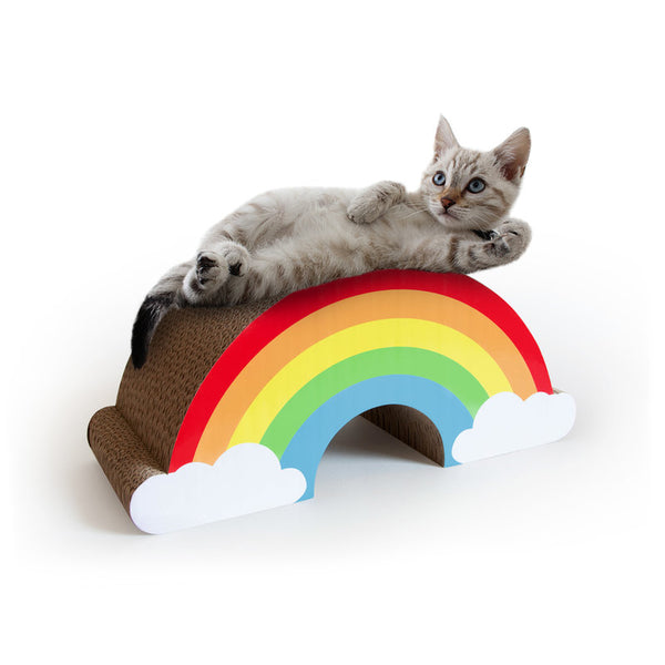 Rainbow Cat Scratcher