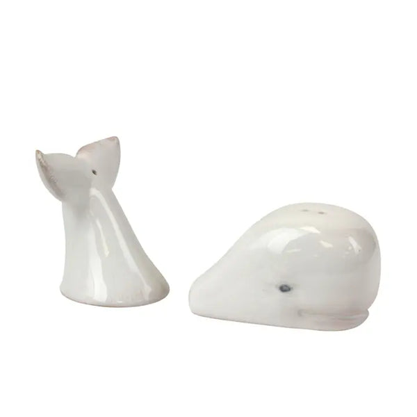 Salt & Pepper Swimming Whale