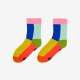 Socks Kaleidoscope Olive Cobalt - Coming Soon!