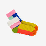 Socks Kaleidoscope Olive Cobalt - Coming Soon!