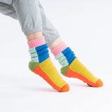 Socks Kaleidoscope Olive Cobalt - Coming Soon!