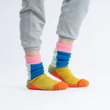 Socks Kaleidoscope Olive Cobalt - Coming Soon!