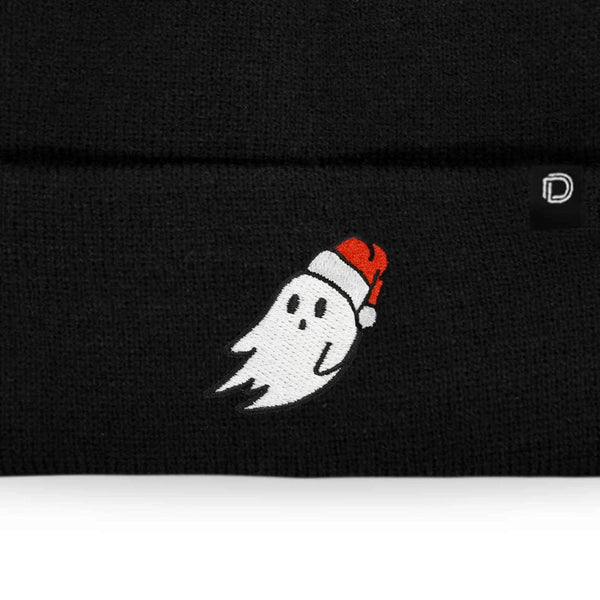 Beanie Cap - Cute Christmas Ghost