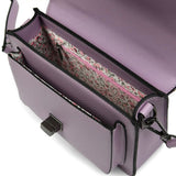 Mini Satchel - Violet Dogtooth Harris Tweed