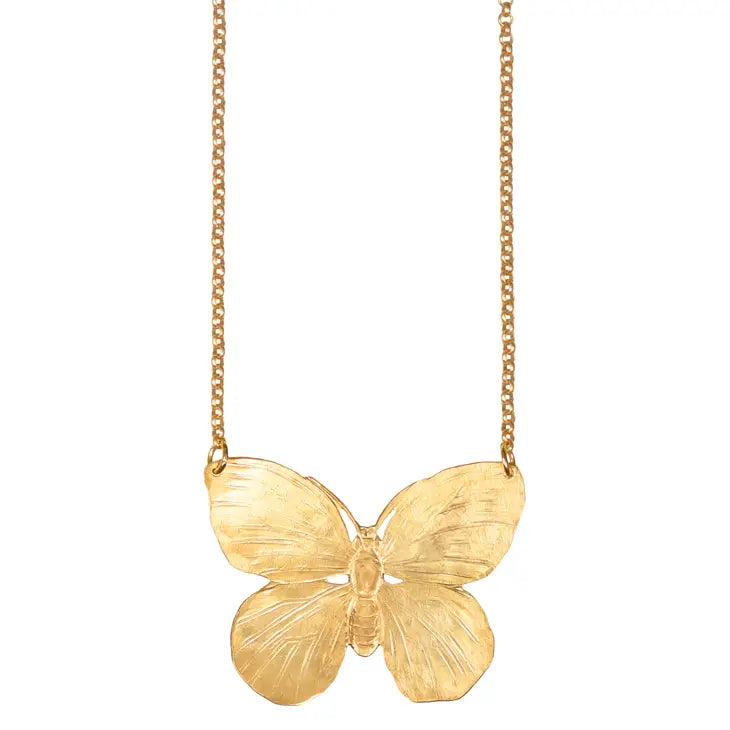 Necklace - Gold Butterfly